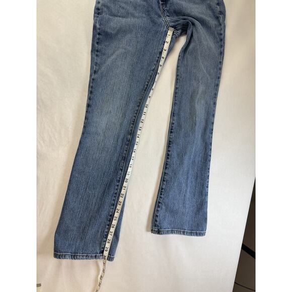Vintage Y2K Levis 525 Nouveau Low Bootcut Grunge Jean Light Wash Western Women 6 - Picture 5 of 11